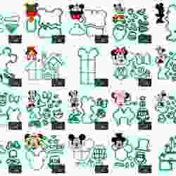 PACK 20 CORTADORES - MICKEY