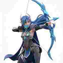 Miya – Mobile Legends (Unofficial Fan Art 3D Model)