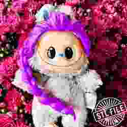 Rumi Demon Huntress hair for Labubu