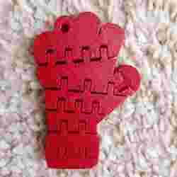 The Flexi Goalkeeper Gloves Keychain