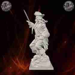 Fearless Pirate with Drawn Sword – SoliDRawinGs SG828