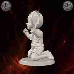 Child Champion Tennis Victory – SoliDRawinGs SG853