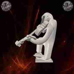 Abstract Violin Player Form – SoliDRawinGs SG858