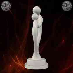 Parent Child Abstract Love Sculpture – SoliDRawinGs SG862