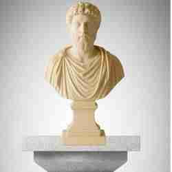 Bust of Marcus Aurelius - Roman Philosopher Emperor (Historical 3D Model)