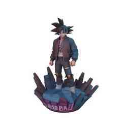 Urban Goku Figure Modern Urban Teenager