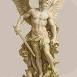 Archangel Michael – Warrior Angel 3D Printable Statue