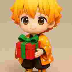 Zenitsu Agatsuma Christmas stl