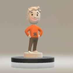 Vault Tec Vault Boy  3d printable model
