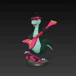 Denver, the Last Dinosaur - 3D figure Infinity/Disney style (100 mm)