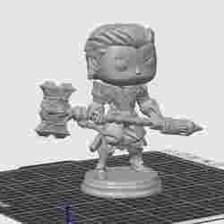 Jayce funko style league of legends