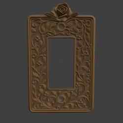 🌹 Vine Wrapped Decora Light Switch Plate