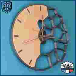 Voronoi design wall clock