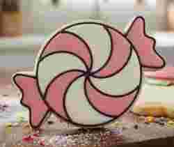 Peppermint Candy Cookie Cutter STL – 4" Approx – Holiday Baking
