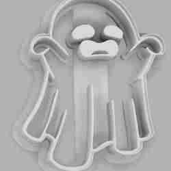 Spooky Ghost - Halloween Cookie/Dough Cutter