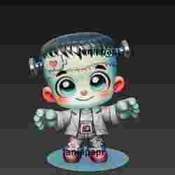 Halloween sweet monster