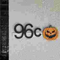 Custom House Numbers - Halloween edition