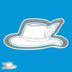 Oktoberfest cookie cutters - bavarian hat (style 2)