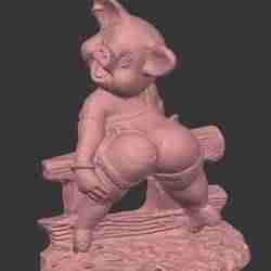 Sexy Pig, Ornament