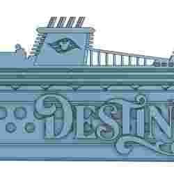 Disney Destiny Door Magnet