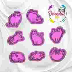 Kit Kittens stamps and cutters