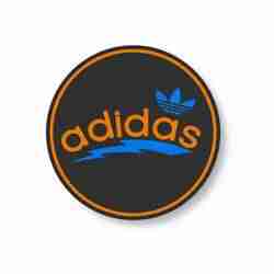adidas coaster embossed and straight version