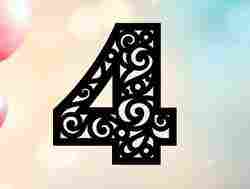 Number 4