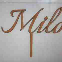 Milo cake topper