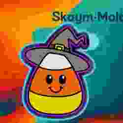 🌽👻 Candy Corn Halloween – Freshie, Resin & Candle Mold