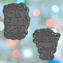 Happy Mothers Day Cookie Cutter Set