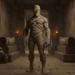 Halloween mummy
