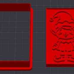 Kawaii Elf Cookie Cutter / Kawaii Elf Cookie Cutter