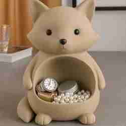 Cute Fox Storage Organizer – 3D Printable Fox Container STL