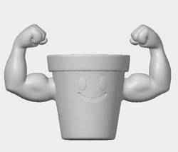 flower pot strong