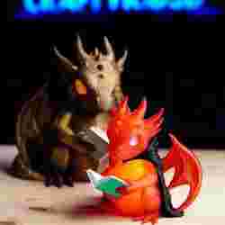 Dragon Page Keeper LED Tea Light Cover