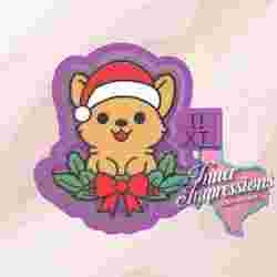 Christmas Dog Freshie Mold