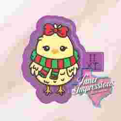 Christmas Chick Freshie Mold