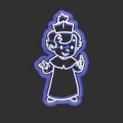 DOn Bosco child, cookie cutter 80 mm