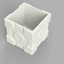 Companion Cube Succulent Pot