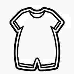 Christening costume cookie cutter