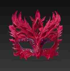 Festival mask, carnival mask, face mask, decor, Halloween decor, Halloween, mask, anime, animal mask