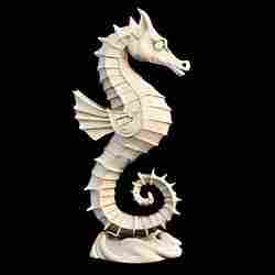 Cartoon Seahorse Statue