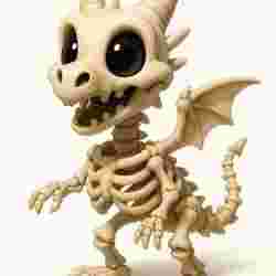 Skeleton dragon