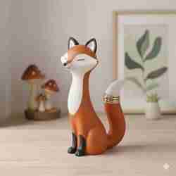 Minimalist Fox - 3D Jewelry Organizer (STL)🦊