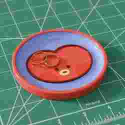 BT21 Tata Minini round trinket dish