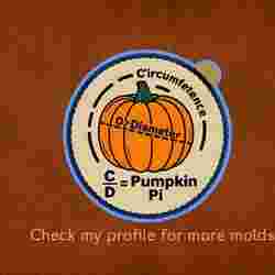 🎃π Pumpkin Pi – Freshie, Resin & Candle Mold 🎃π