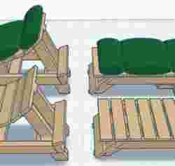 3-Point Folding Outdoor Lounge Chair