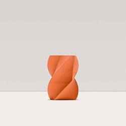 Wood-Textured Vase / Planter