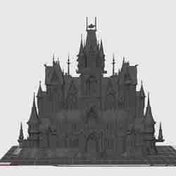 HUNTED CASTLE HALLOWEEN DRACULA