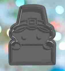 Thanksgiving Pilgrim Boy Plaque Cookie Cutter